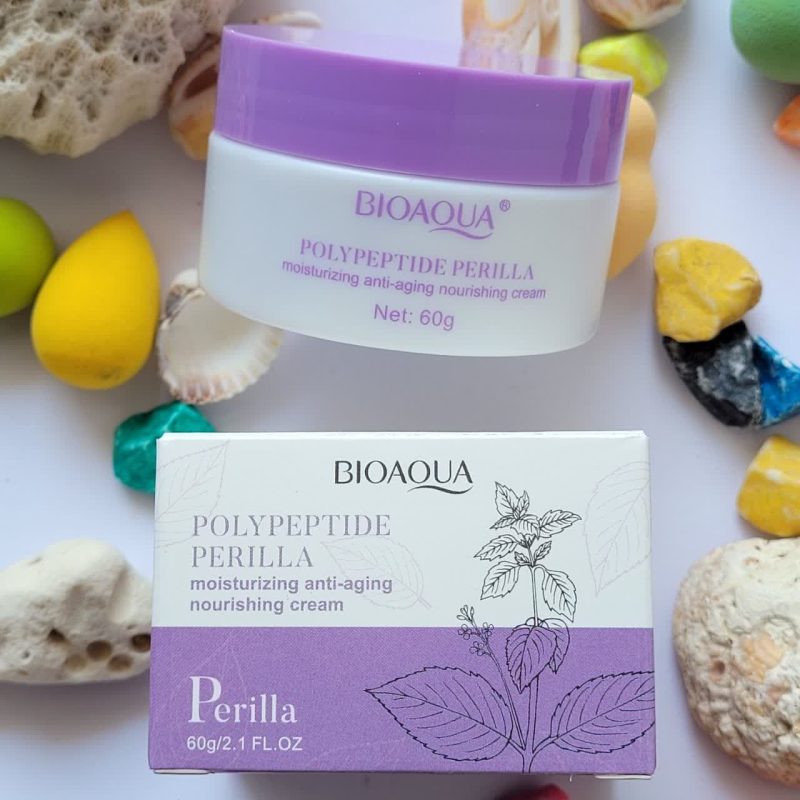 Crema Facial de Perilla Polipéptido- Bioaqua