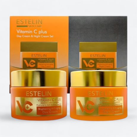 Dúo crema facial  Dia y Noche Vitamina C- ESTELIN