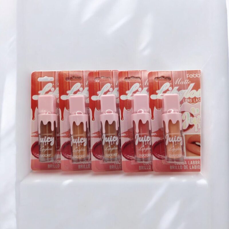 Lipgloss Juicy Matte larga duración- Febble