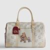 Bolso de viaje de Winnie the Pooh y Piglet en tono crema