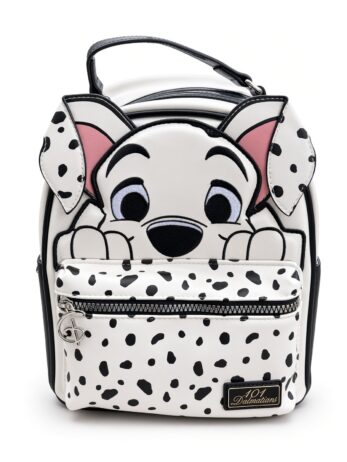 Mini mochila 101 Dálmatas con orejas 3D, vista frontal